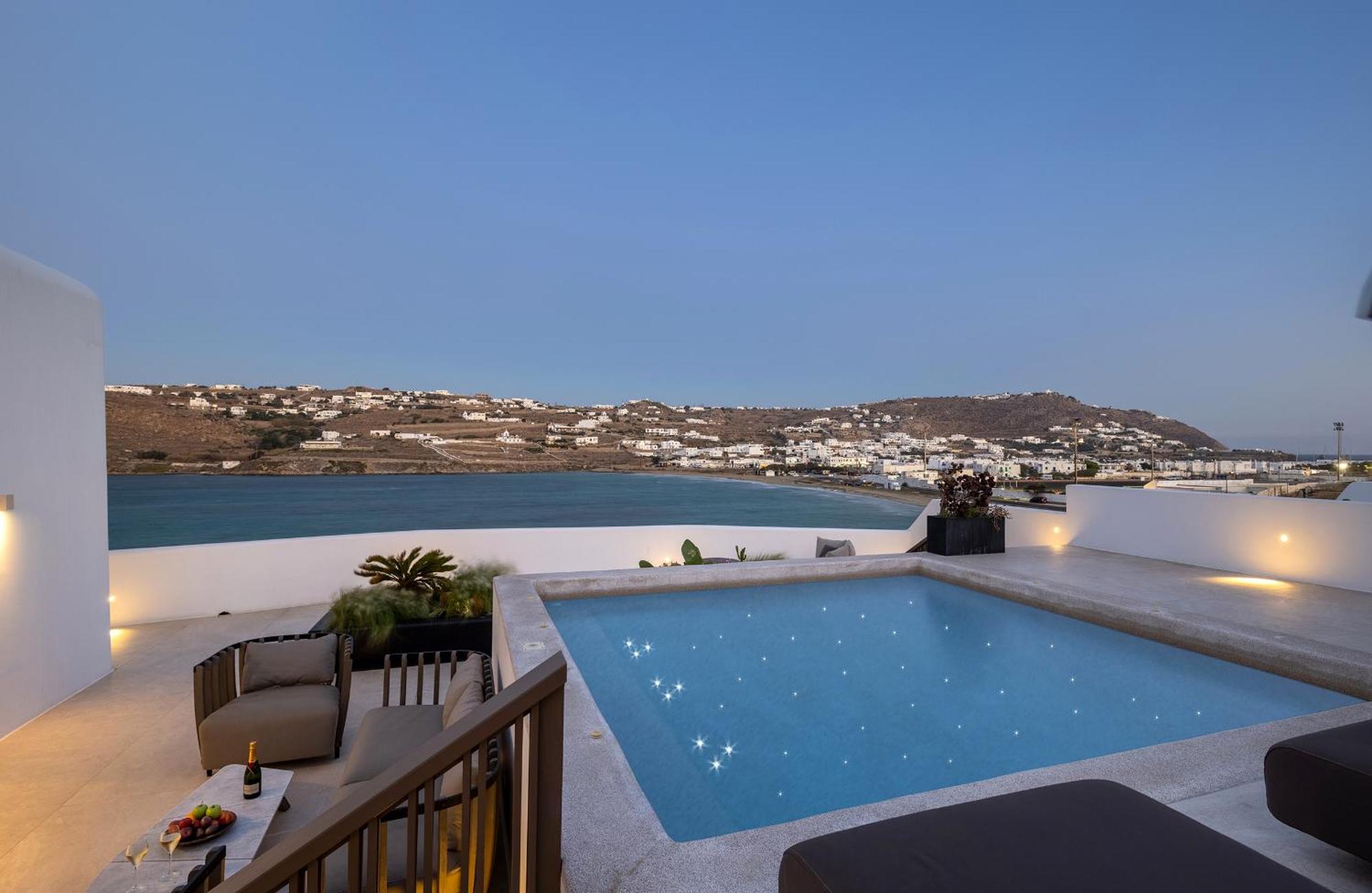 Aeonic Suites And Spa Mykonos Town Екстериор снимка