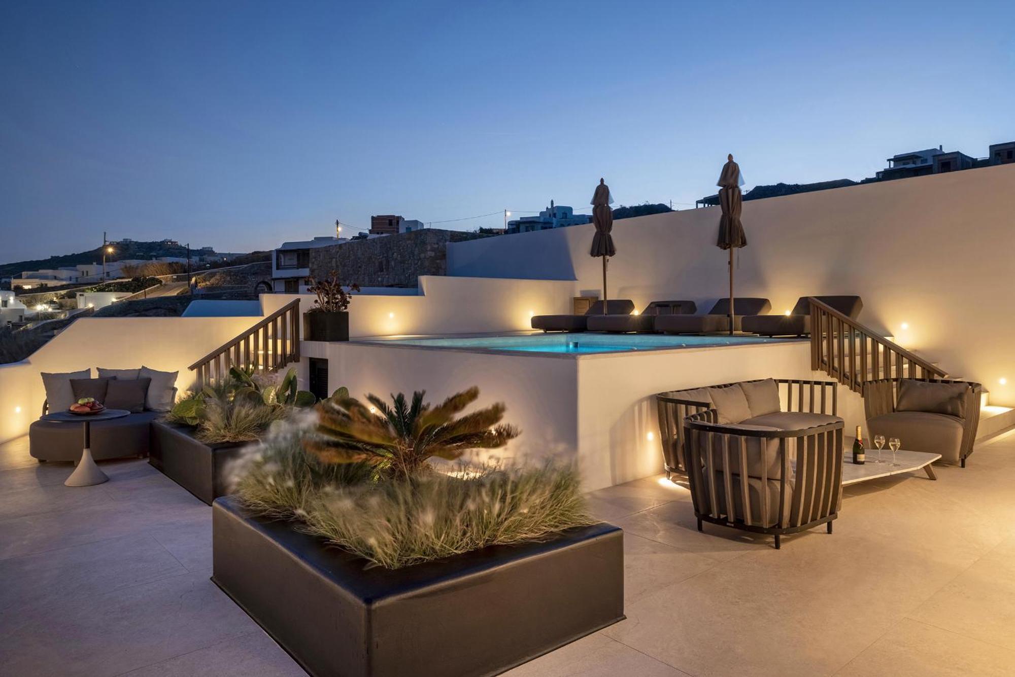 Aeonic Suites And Spa Mykonos Town Екстериор снимка