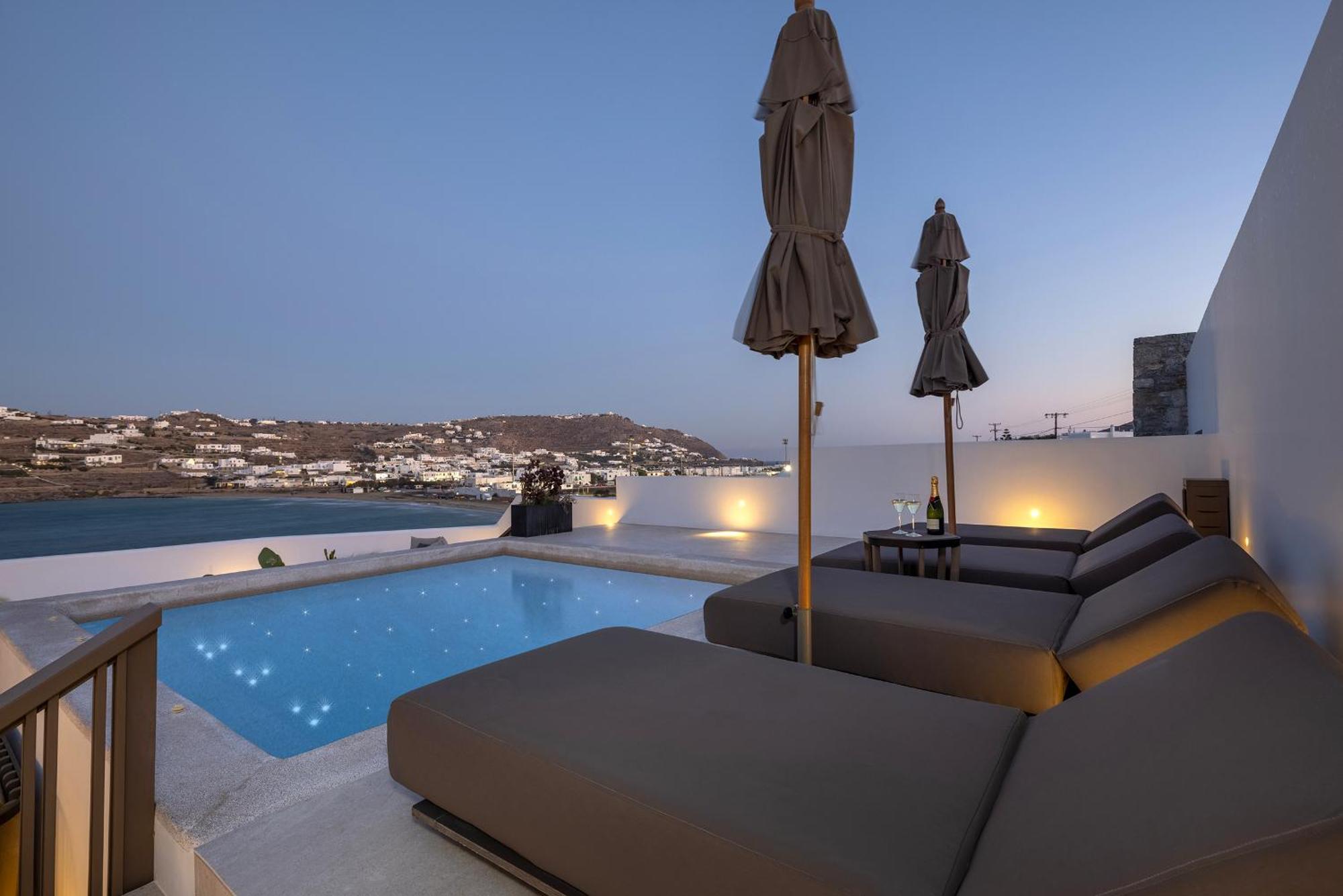 Aeonic Suites And Spa Mykonos Town Екстериор снимка