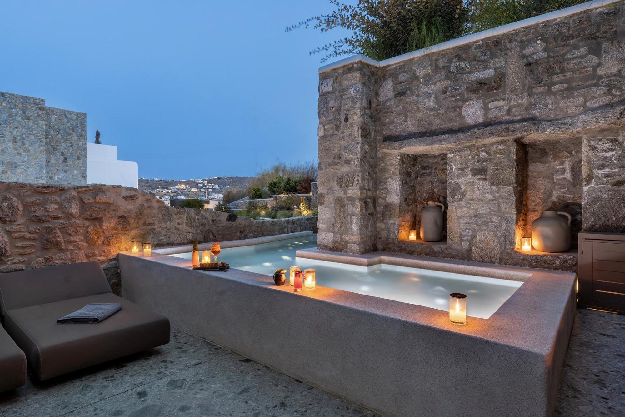Aeonic Suites And Spa Mykonos Town Екстериор снимка