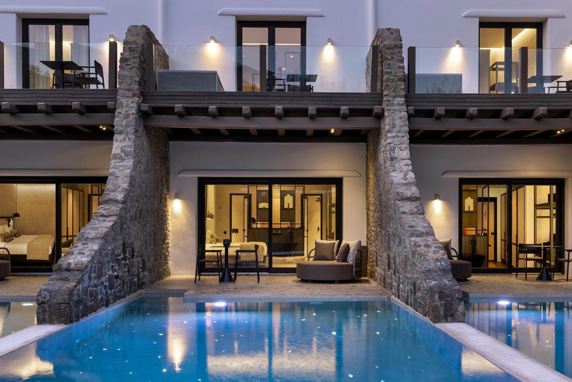 Aeonic Suites And Spa Mykonos Town Екстериор снимка